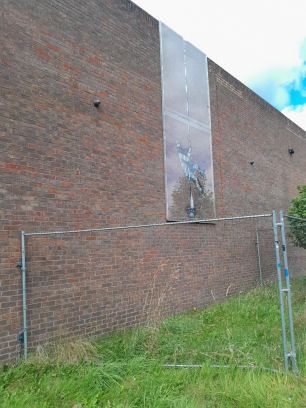 Banksy at Reading Gaol